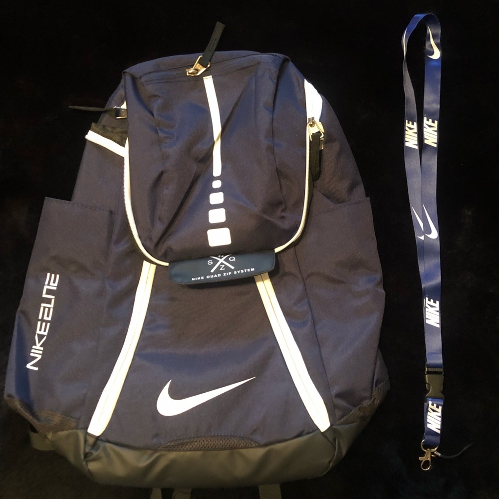 Nike Hoops Elite Max Air Team Backpack with Nike Lanyard